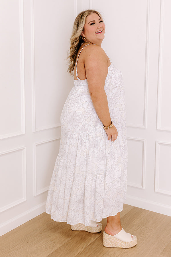 Sweetest Gesture Floral Midi Curves Image - 5