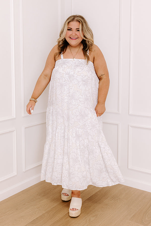 Sweetest Gesture Floral Midi Curves Image - 1