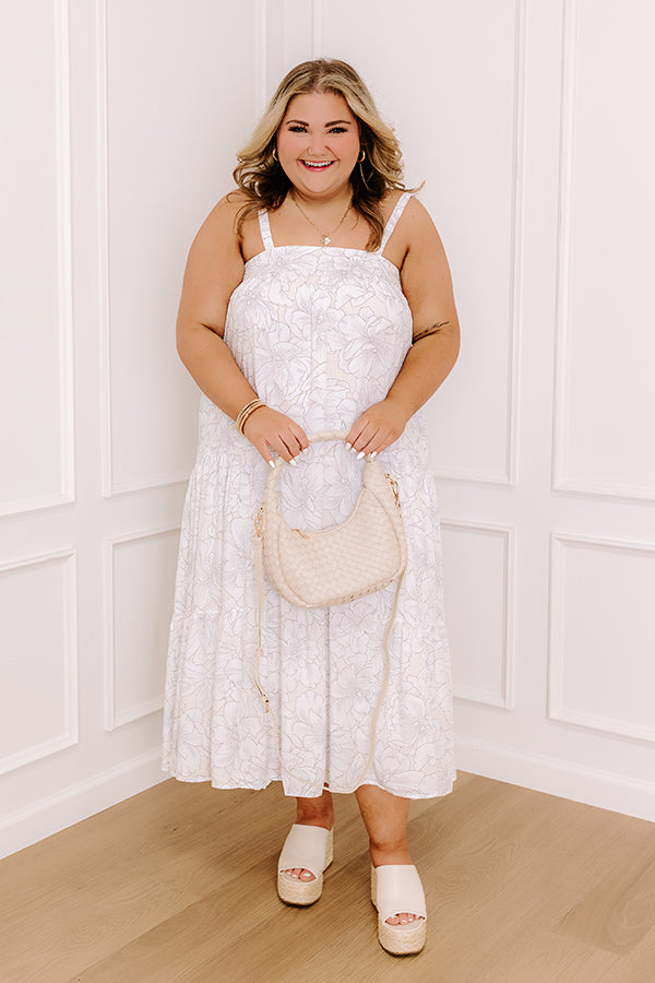 Sweetest Gesture Floral Midi Curves Image - 2