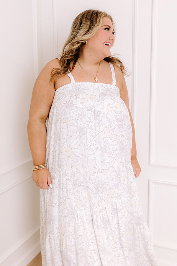 Sweetest Gesture Floral Midi Curves Image - 3