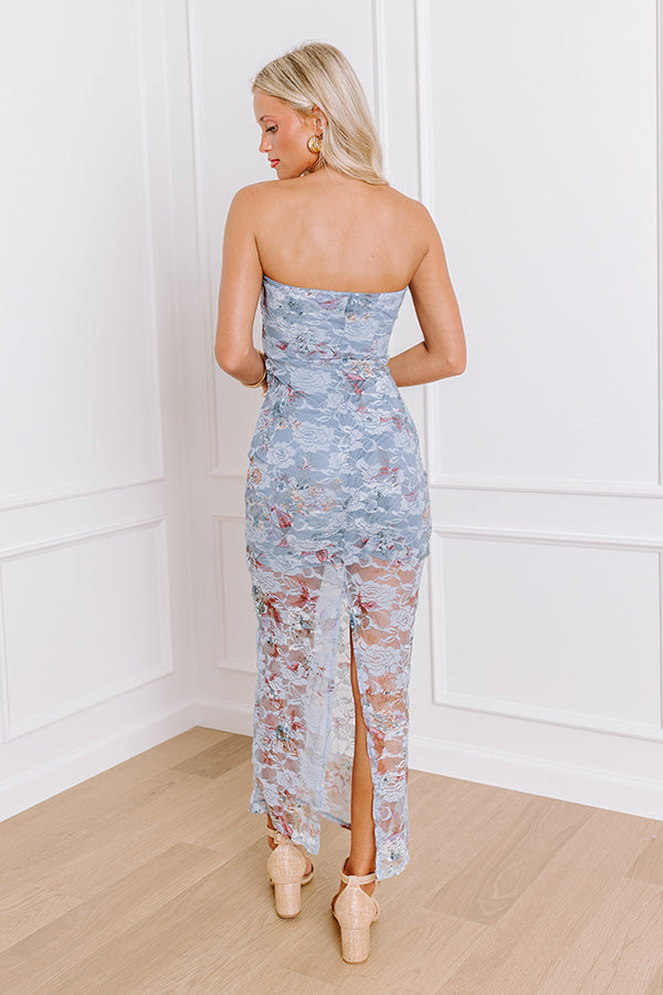 Botanical Garden Party Lace Midi Image - 4