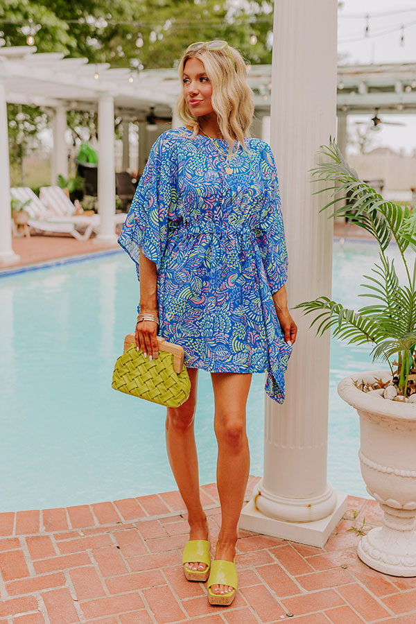 Antigua Bound Caftan Mini Dress Image - 2