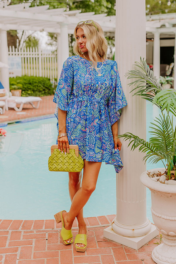 Antigua Bound Caftan Mini Dress Image - 5