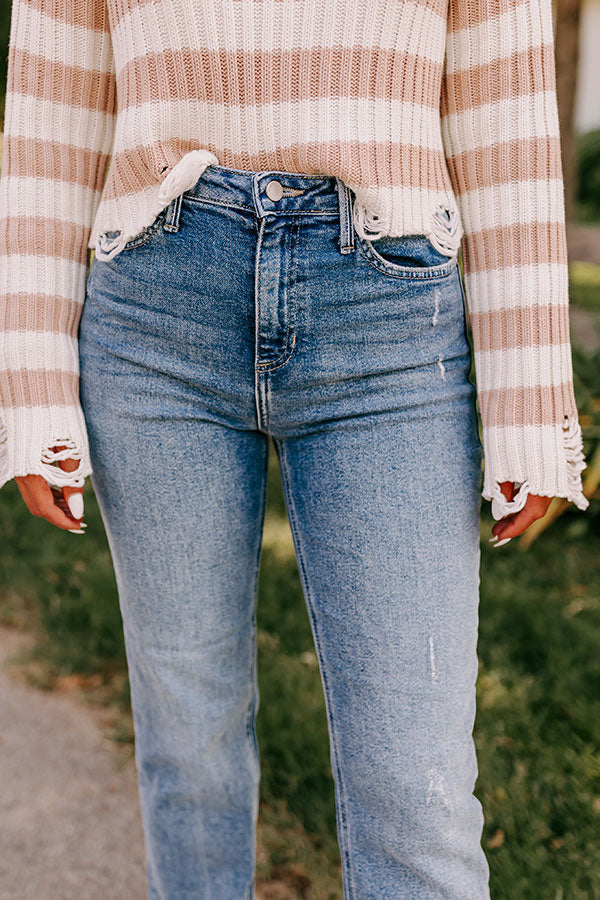 JUST USA Lillian High Waist Straight Leg Jean Image - 2