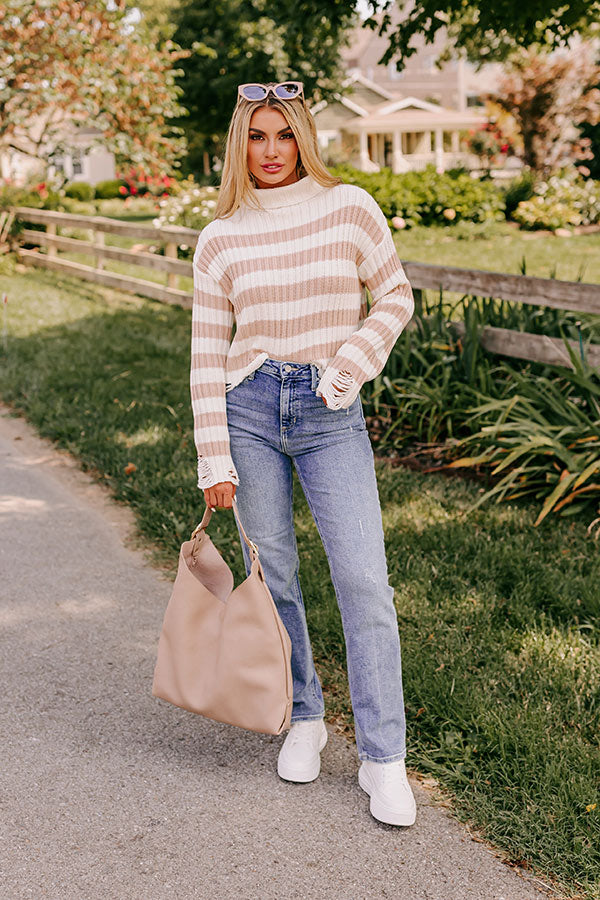 JUST USA Lillian High Waist Straight Leg Jean Image - 5