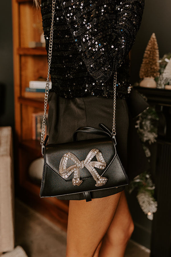 Total Crush Faux Leather Purse in Black Image - 1