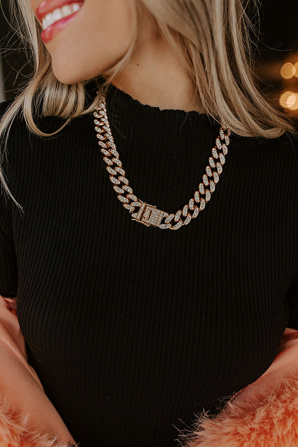 Stunning Gaze Link Necklace Image - 1