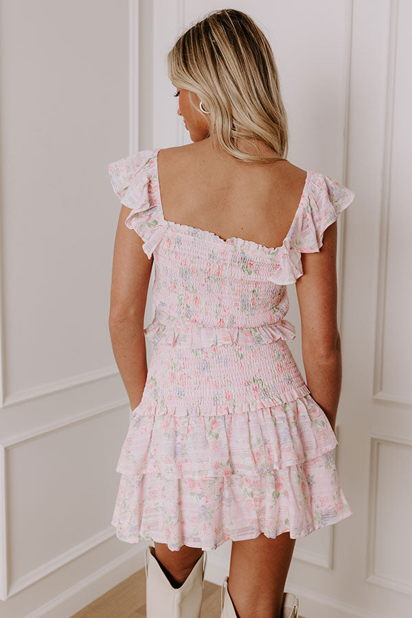 Sweet Pea Smocked Floral Top Image - 4