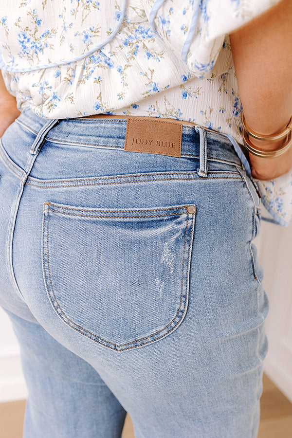 JUDY BLUE Mackenzie High Waist Wide Leg Jean Curves Image - 4