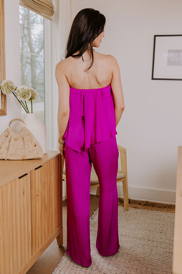 Skyline Views Jumpsuit in Orchid Image - 4