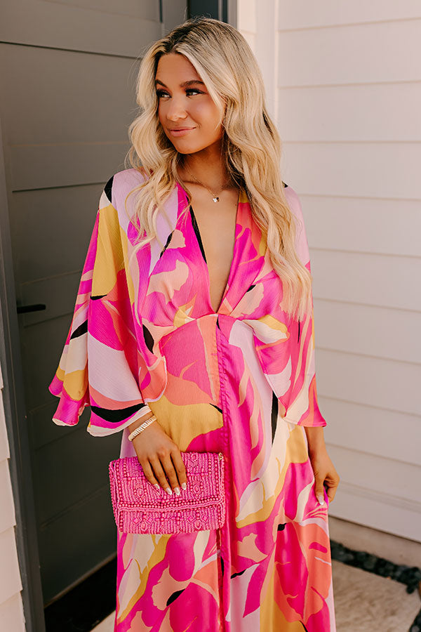 Vacay Moment Maxi Dress in Pink Image 2