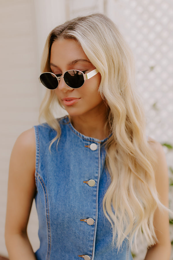 City Views Sunnies in Silver Image 3