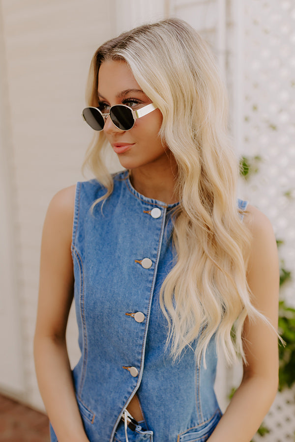 City Views Sunnies in Silver Image 2