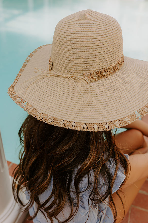 Sunny Views Raffia Woven Hat in Ivory Image 3