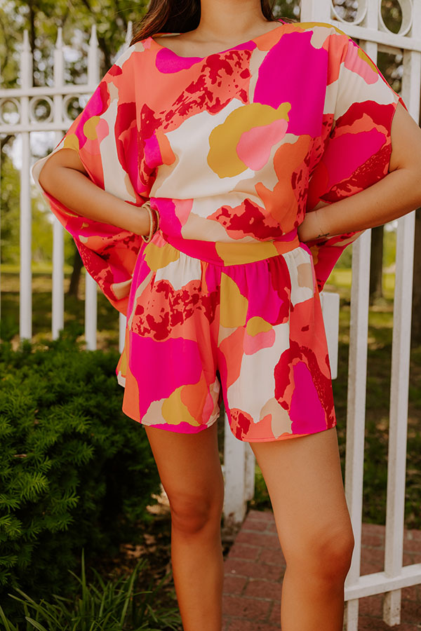 On Vacay Time High Waist Shorts Image 2