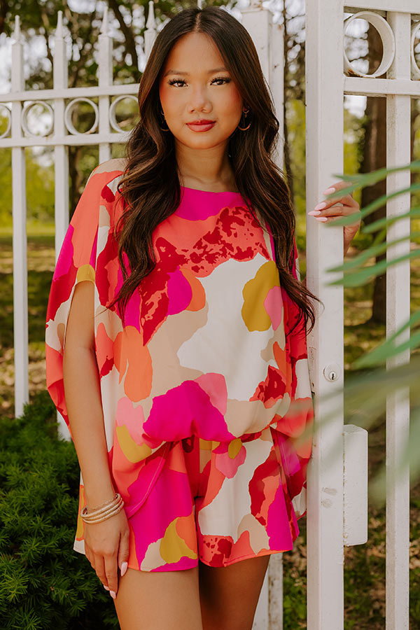 On Vacay Time Caftan Top Image 1