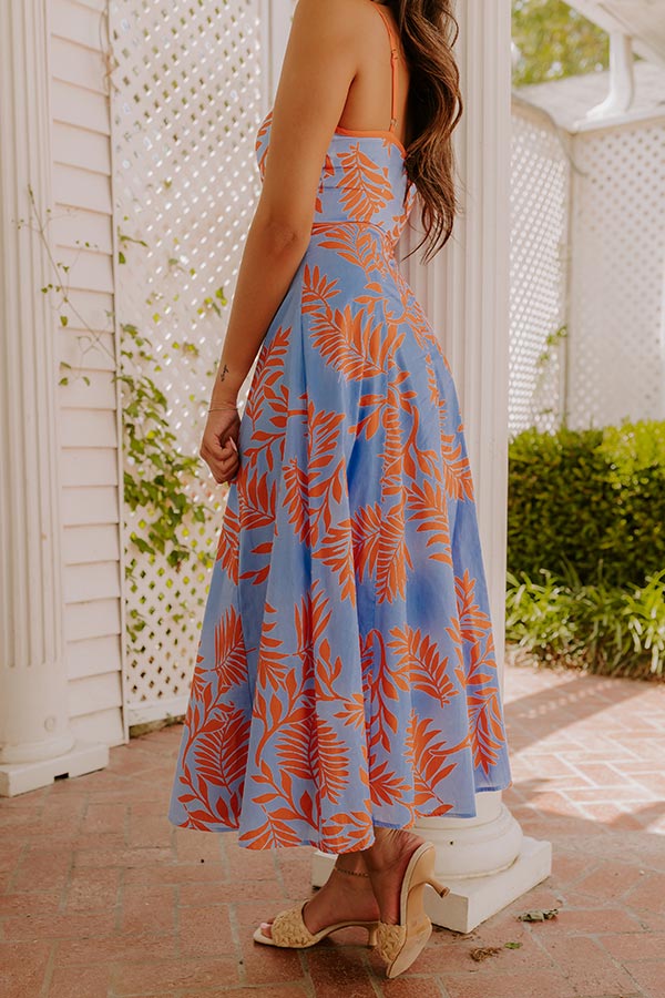 Island Muse Cut Out Midi Dress Image 4