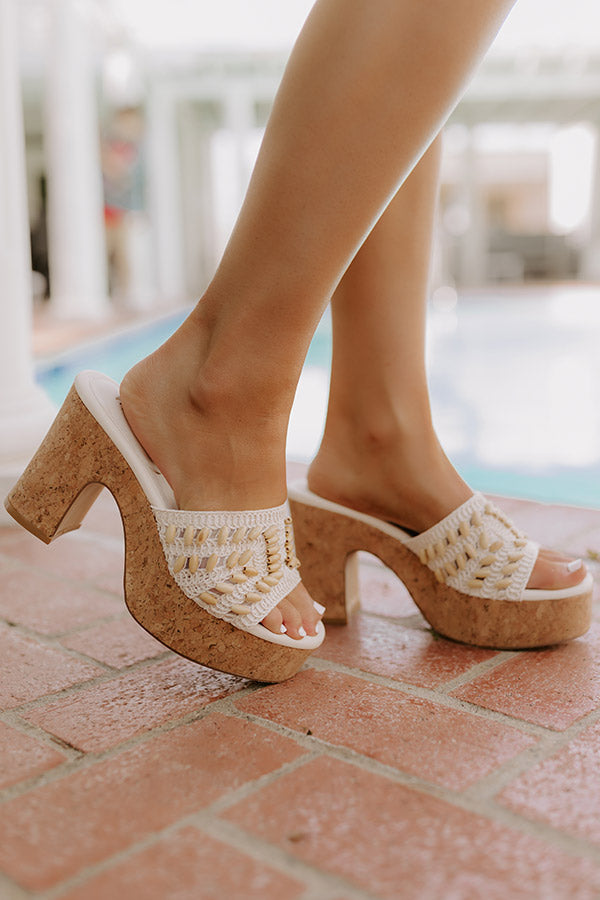 The Ariella Crochet Platform Heel Image 2