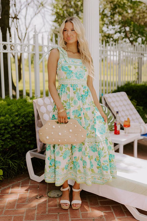 Bloom and Grace Floral Midi Dress Image 2
