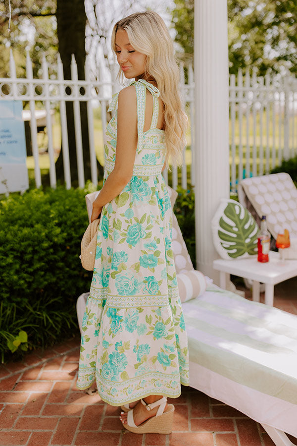 Bloom and Grace Floral Midi Dress Image 5