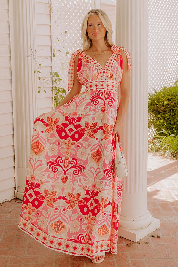 Veranda Charm Floral Maxi Dress Image 1