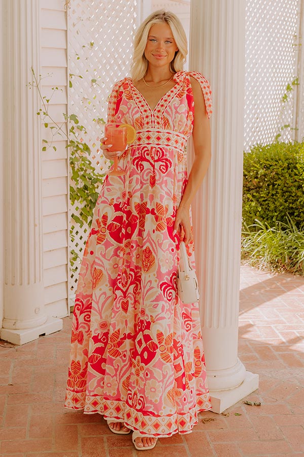 Veranda Charm Floral Maxi Dress Image 2