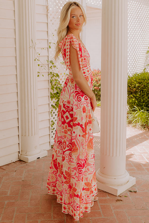 Veranda Charm Floral Maxi Dress Image 5
