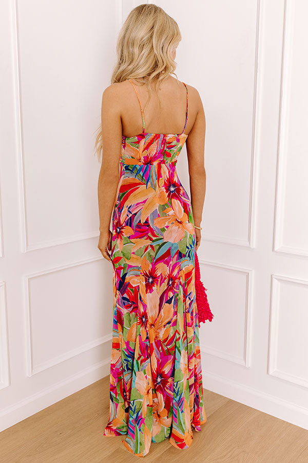 Cosmos And Chit Chat Floral Maxi Dress Image 5