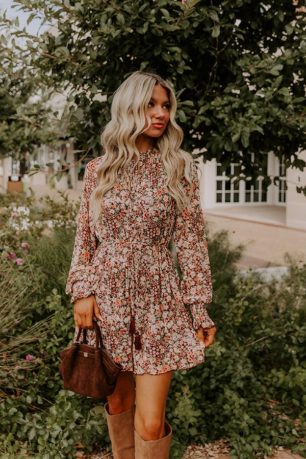 Blooming Personality Floral Mesh Romper Image 2