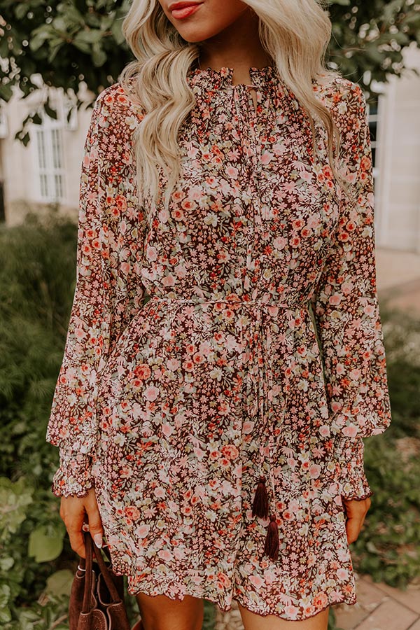 Blooming Personality Floral Mesh Romper Image 4