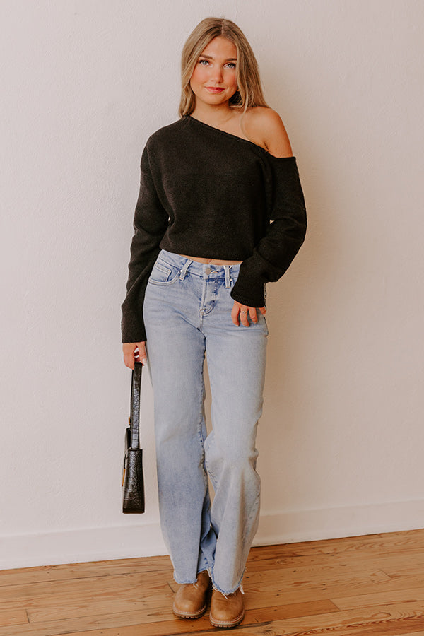 RISEN Calliope Low-Rise Wide Leg Jeans Image - 1