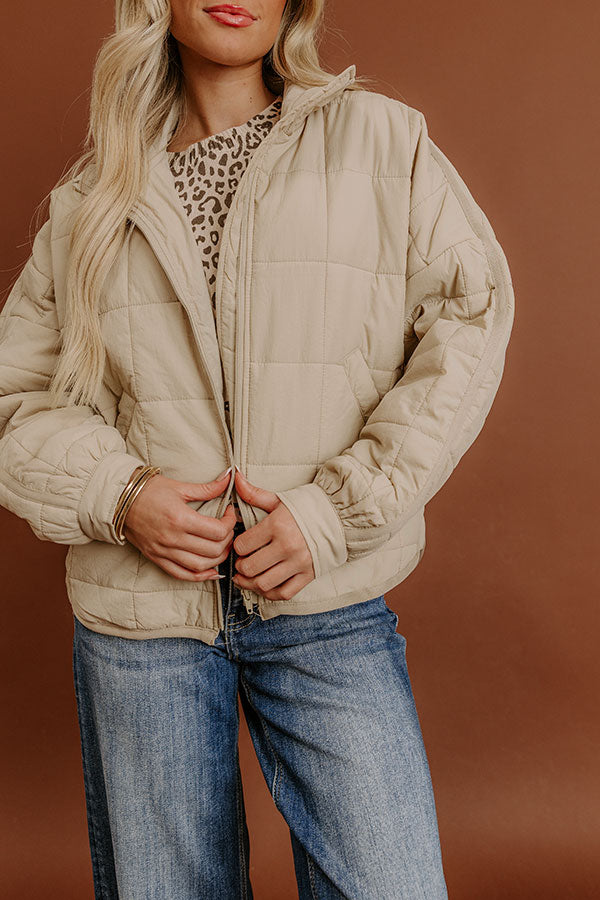Crisp Air Quilted Puffer Jacket Image - 4