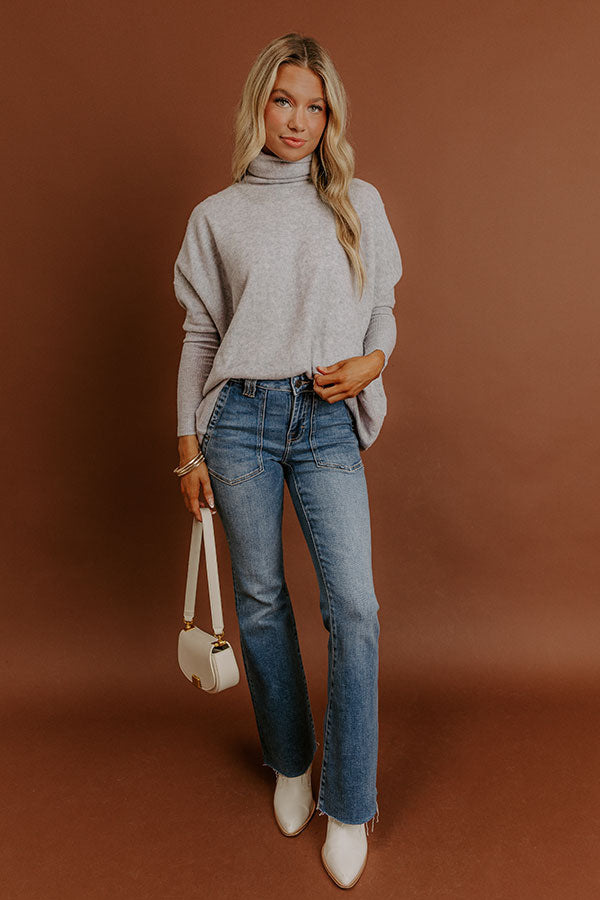 Fireside Cuddles Sweater in Grey Image - 3