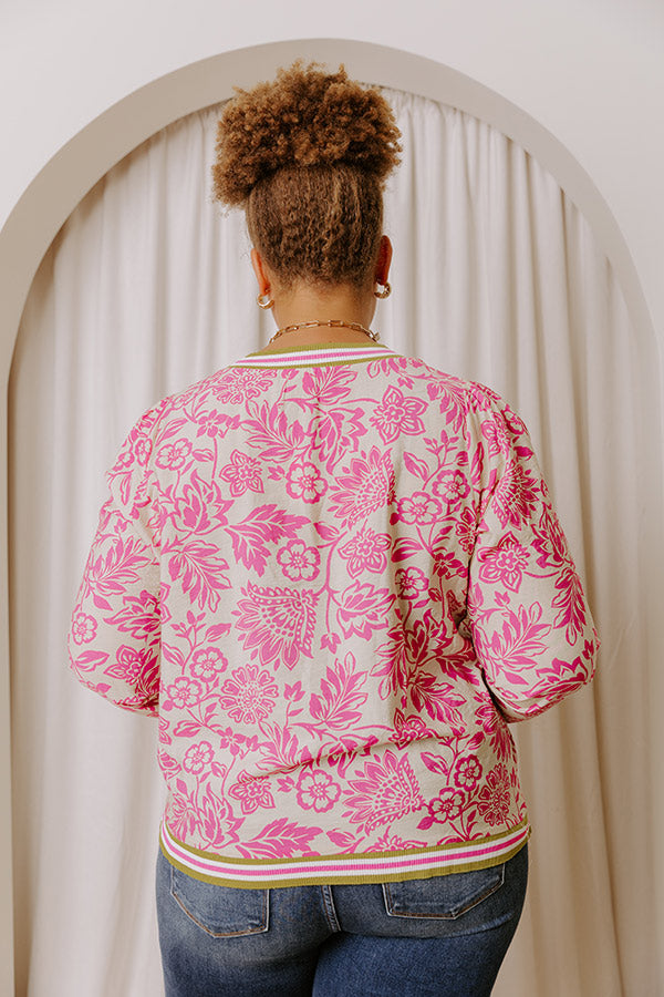 Sweet Whimsy Floral Top Curves Image - 5