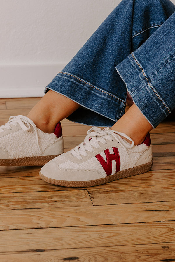 The Dreamer Sherpa Sneaker in Stone Image - 2