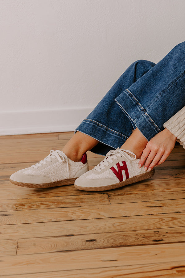 The Dreamer Sherpa Sneaker in Stone Image - 1