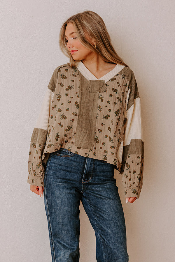 Gentle Spirit Floral Top Image - 2