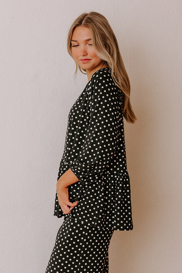 Spotted In Style Shift Top Image - 4