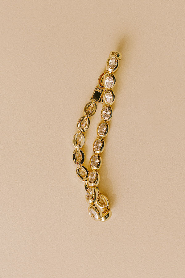 Melinda Maria She's a Boss Tennis Bracelet Image - 2