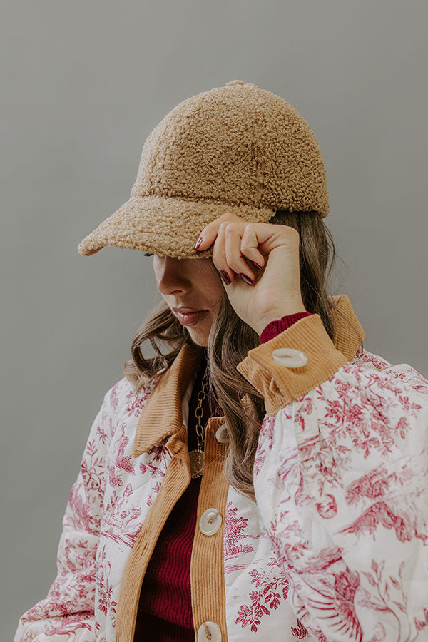 Morning Hike Sherpa Baseball Cap Image - 1