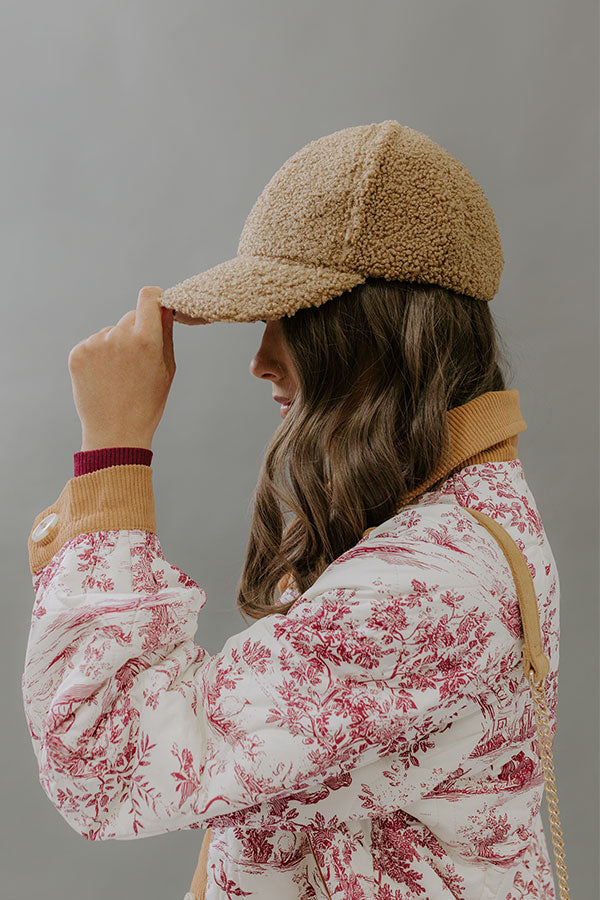 Morning Hike Sherpa Baseball Cap Image - 2