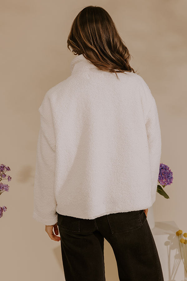 Uptown Chic Sherpa Jacket Image - 4