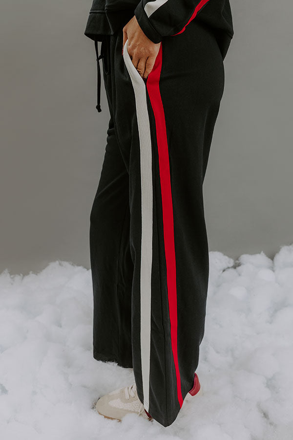Weekend Getaway High Waist Stripe Pants Image - 2
