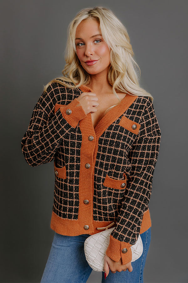 Classic View Knit Cardigan Image - 1