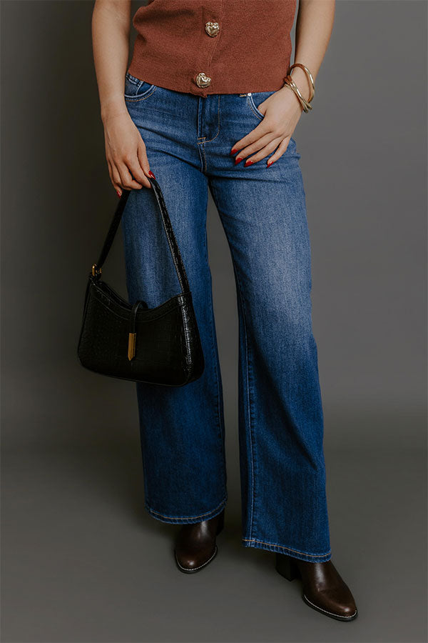 RISEN Valeria Midrise Slouchy Jean Image - 1