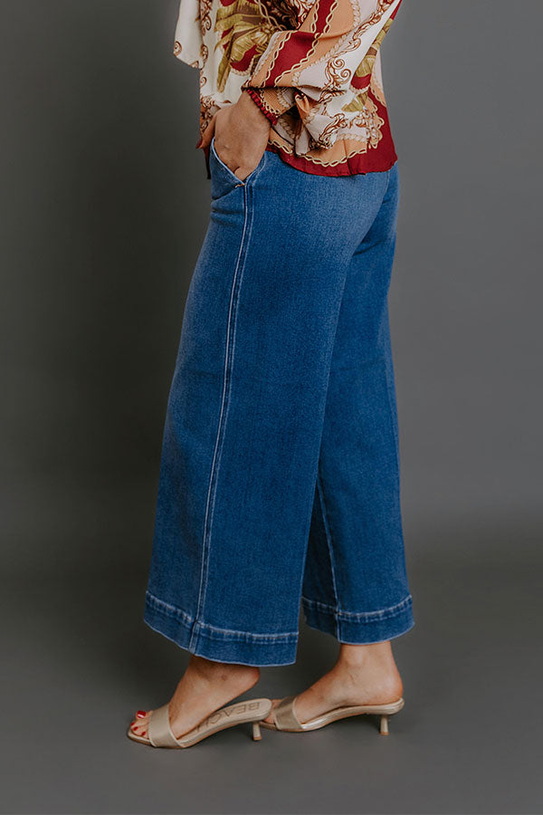 RISEN Peyton Midrise Wide Leg Jean Image - 3