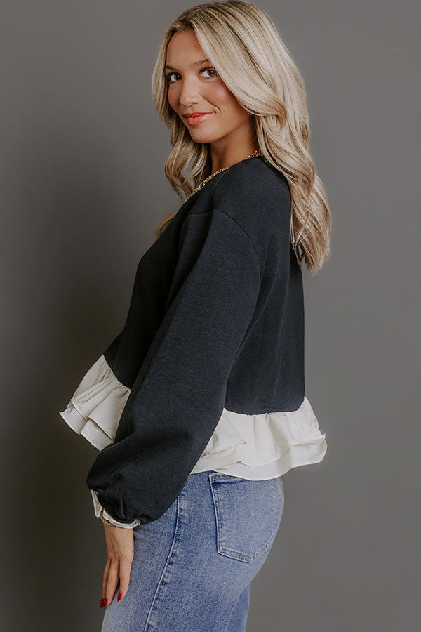 Metro Muse Sweater Top Image - 4