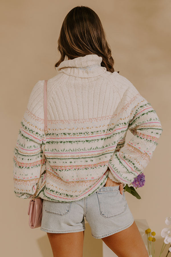 Cabin Chic Knit Sweater Image - 4