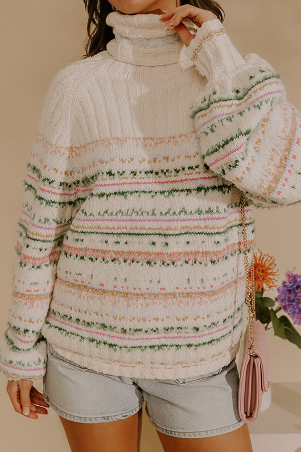 Cabin Chic Knit Sweater Image - 5