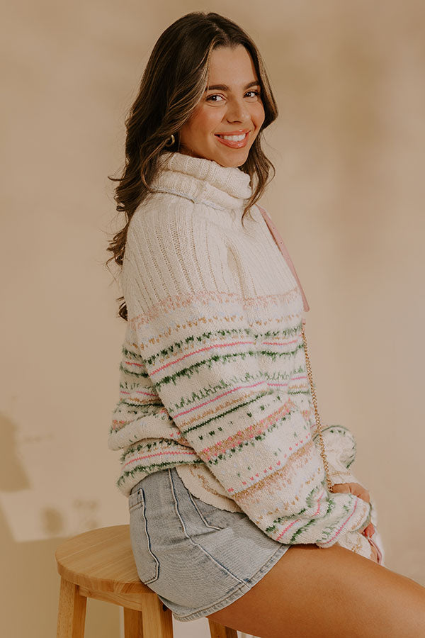 Cabin Chic Knit Sweater Image - 3